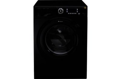 Hotpoint WDUD9640K Washer Dryer - Black.